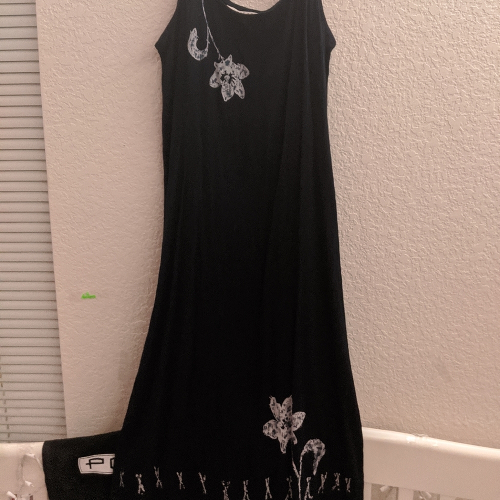 black dress